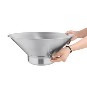 Sitas ir tīrīšanas sietiņš no nerūsējošā tērauda - Ø413mm - Vogue - Fourniresto