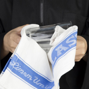 Linu auduma dvielis - zils - L 762 x P 508 mm - Vogue