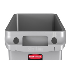Plastmasas Slim Jim kolektors - 60L - Rubbermaid