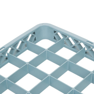 Stikla glāžu plauktu pacēlumi 49 nodalījumi - L 500 x 500 mm - Vogue