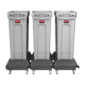 Riteņu platforma Encliquetable Slim Jim - Rubbermaid - Fourniresto