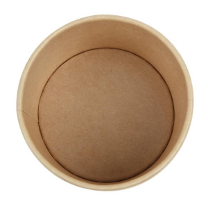 Krafta mikroviļņu iepakojumi, kas var pārstrādāt - 225 ml - 500 gabalu partija - Colpac