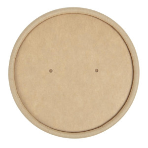 Vāciņi šķīvjiem Kraft mikroviļņu krāsnīm, kas var pārstrādāt 225 ml un 350 ml - 500 gabalu komplekts - Colpac