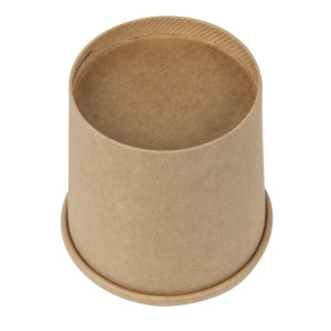 Krafta mikroviļņu iepakojumiem piemēroti atkārtoti pārstrādājami zupas trauki 350 ml - 500 gabali - Colpac