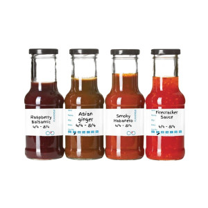 Pārstrādājamas izsekojamības etiķetes - 50 gabalu komplekts - FourniResto