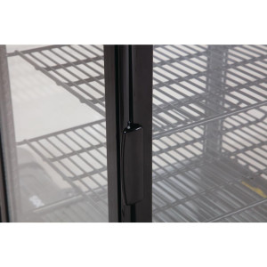 Pozitīvā ledusskapis melns sērijas C - 68 L - Polar - Fourniresto