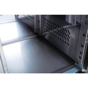 Pozitīva ledusskapis ar 4 durvīm, U sērija - 449L - Polar - Fourniresto