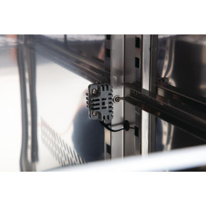 Pozitīva ledusskapis ar divām durvīm - 282 L - Polar - Fourniresto