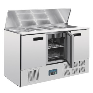Refrigerētais salātu galds sērijai G - 368L - Polar - Fourniresto