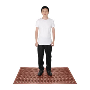 Gumijas pret nogurumu paklājs - G 1500 x P 900 mm - Jantex