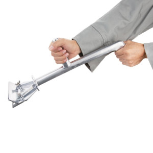 Skrebis plīts virsmai intensīvai lietošanai - L 152 mm - Jantex