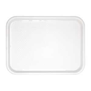 Platīša pašapkalpošanās baltā krāsā 450 x 350 mm - Olympia KRISTALLON - Fourniresto