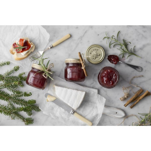 Gatavošanas burka ar skrūvējamu vāku - 250 ml - FourniResto - Fourniresto