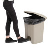 Pedāļa atkritumu tvertne - 45L - Jantex - Fourniresto