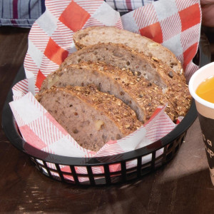 Ovāla melna pārtikas grozs no polipropilēna - Olympia - Fourniresto