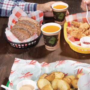 Ovāla melna pārtikas grozs no polipropilēna - Olympia - Fourniresto