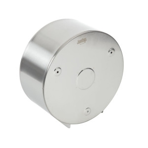 Higiēniskās papīra Jumbo izplatītājs no nerūsējošā tērauda - Jantex - Fourniresto