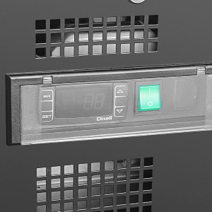 Aizmugurējā vertikālā divviru durvju Polar G sērijas ledusskapis - 490L - Polar