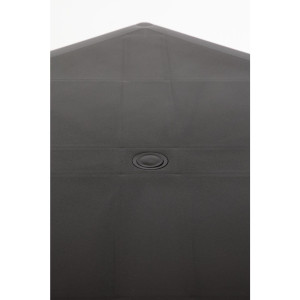 Kvadrātiska galds ar melniem alumīnija kājām 750 mm - Bolero - Fourniresto