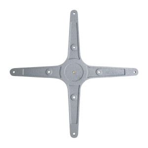 Galds ar kvadrātveida tērauda kājām - L 400mm - Bolero