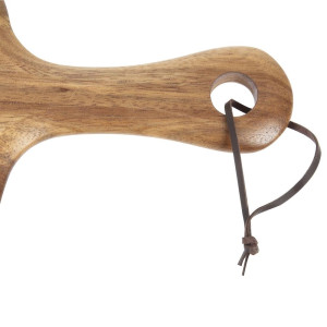 Apaļa akācijas dēļa plāksne 330 mm - Olympia - Fourniresto