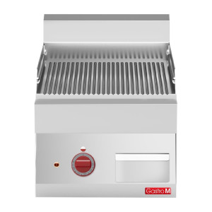 Elektriskā plīts 650 ar rievotu plāksni - Gastro M - Fourniresto