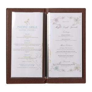 Laiksudraba A5 gaiši brūns aizsargapvalks - Securit - Fourniresto