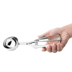 Ledusskapja ledus porciju devējs no nerūsējošā tērauda 70 ml - Vogue - Fourniresto