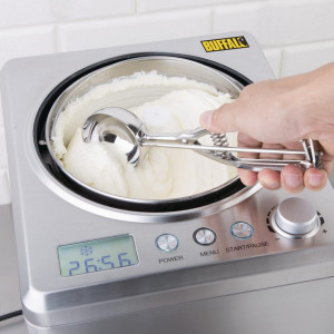 Ledusskapja ledus porciju devējs no nerūsējošā tērauda 70 ml - Vogue - Fourniresto