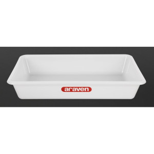Pārtikas bāka plāna caurspīdīga 435 mm - Araven - Fourniresto