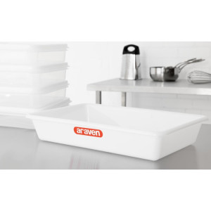 Pārtikas bāka plāna caurspīdīga 435 mm - Araven - Fourniresto