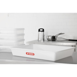 Pārtikas konteiners plāns un caurspīdīgs 540 mm - Araven - Fourniresto