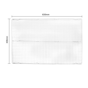 Dzesēšanas režģis lielā formātā - G 635 x D 406 mm - Vogue