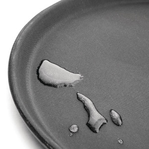 Slīpumaizsargājošs apaļš melns stikla šķiedras plāksnis 406 mm - Olympia KRISTALLON - Fourniresto