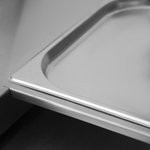 Entretoise Gastronorme nerūsējošais tērauds 530mm - Vogue - Fourniresto