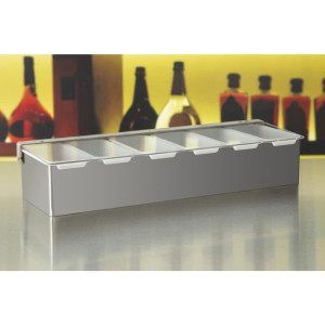 Kastīte ar 6 nodalījumiem 475 ml - Olympia - Fourniresto