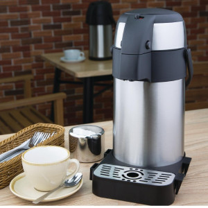 Pumpas karafele no nerūsējošā tērauda - 2,5L - Olympia