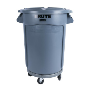 Kolektors Brut Gris- 121,1 L - Rubbermaid