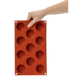 11 mini-mafinu formiņas silikonā Formaflex - Pavoni - Fourniresto