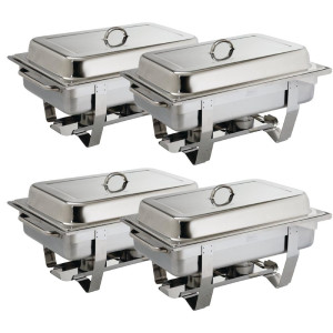 - 4 Chafing Dish Milan GN 1/1 komplekts - Olympia