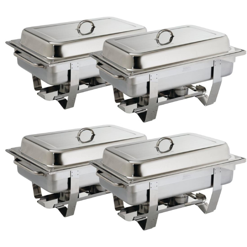 - 4 Chafing Dish Milan GN 1/1 komplekts - Olympia