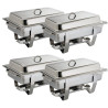 - 4 Chafing Dish Milan GN 1/1 komplekts - Olympia