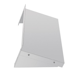 Sienas plaukts no nerūsējošā tērauda - G 600 x D 300 mm - Vogue