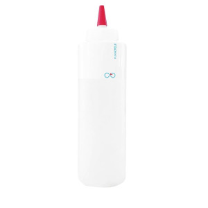 25 tukšas etiķetes pudeļu atkārtotai lietošanai, 3 marķieri un 2 drānas - FourniResto