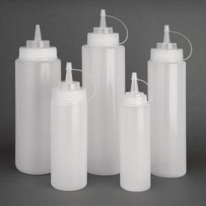 Mērces izdalītājs 1L caurspīdīgs - Vogue - Fourniresto