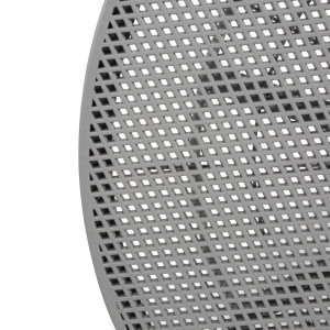 Apgriežama apaļa kāpāma galds no PP - 800 mm - tumši pelēka - Bolero