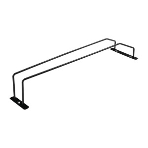 Stikla kājiņu turētājs melns Olympia 406 mm: Elegance un praktiskums