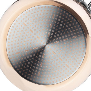 Trosu siena vara indukcijas panna 280x60 mm Vogue: Izcilas gatavošanas veiktspējas