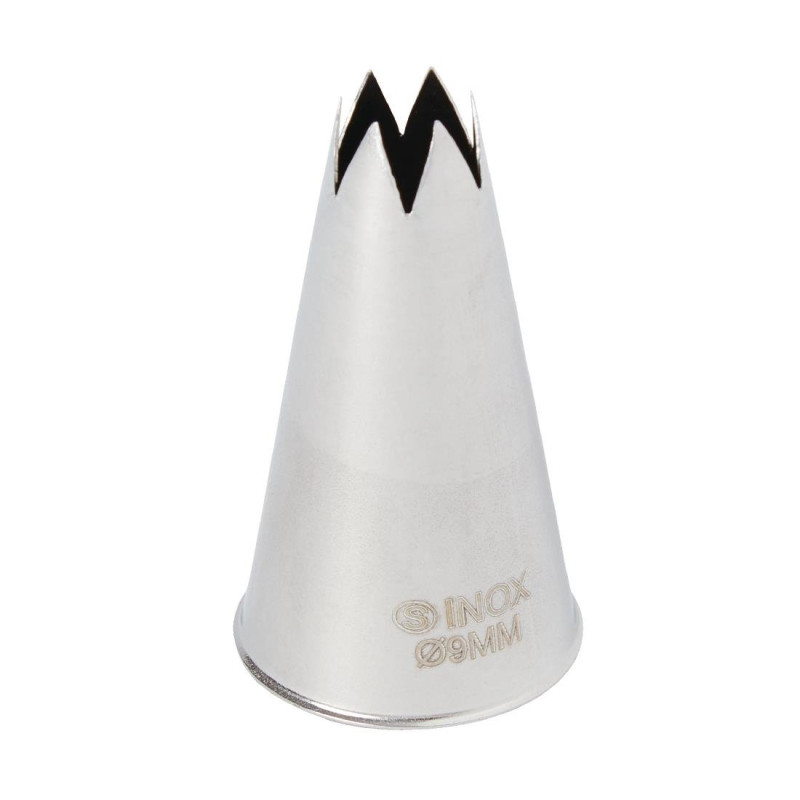 Nerūsējošā tērauda kanēlēta sprausla 9 mm Schneider - Profesionālā virtuves piederums