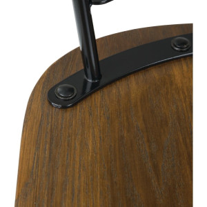 Melnie augsti krēsli Bolero - 2 gabali | Ērtums un elegancē